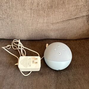 Amazon Echo Dot 5th Gen Smart Home Speaker w/ AC - Alexa Cloud Blue C4E8S3